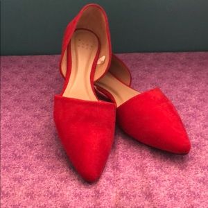 Red shoes from Target
